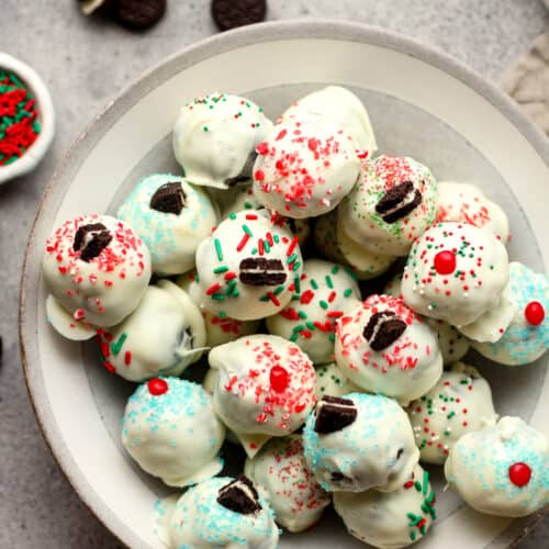 White Chocolate Oreo Truffles - SueBee Homemaker