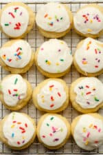 Soft Italian Lemon Ricotta Cookies - SueBee Homemaker