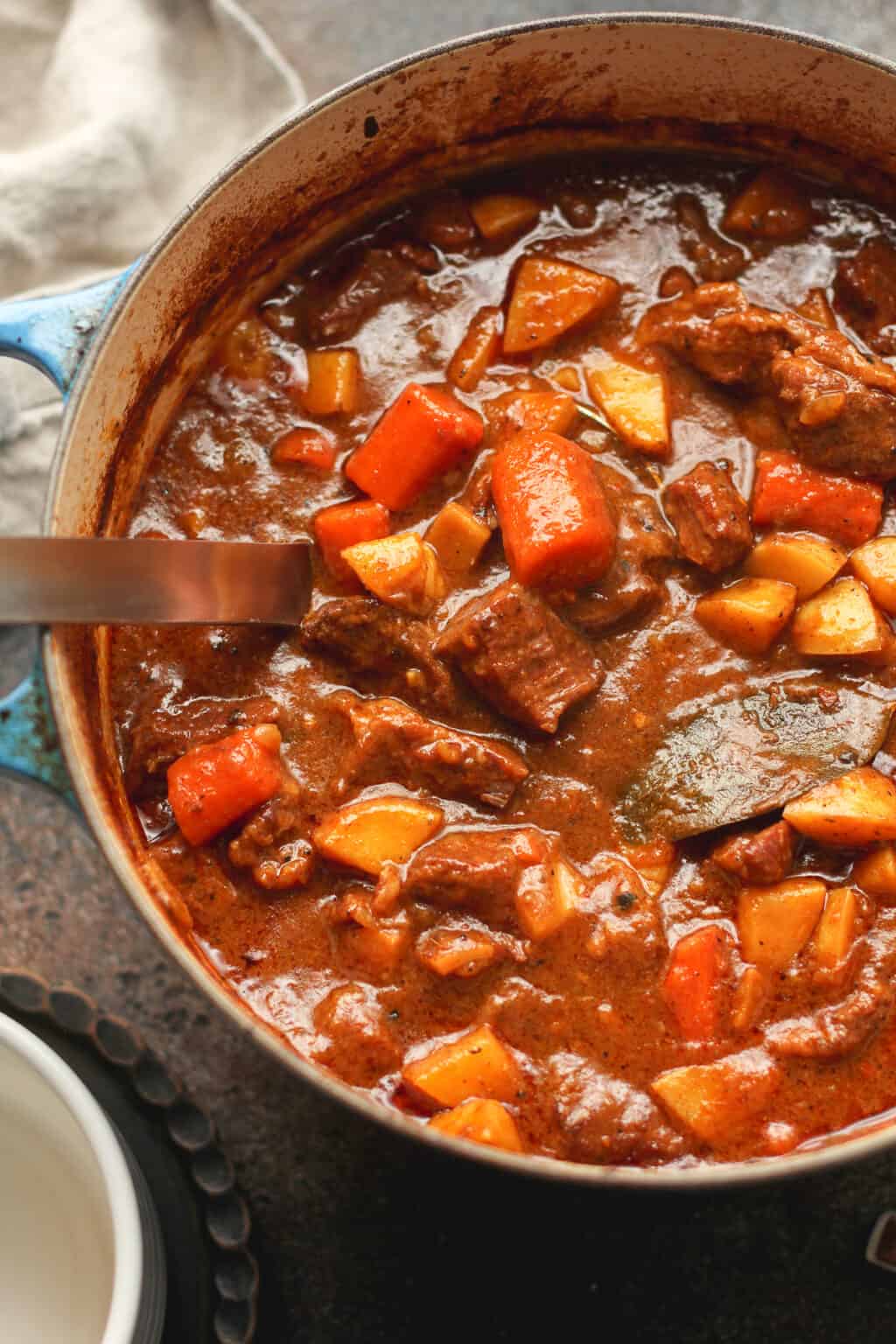 Oven Baked Curry Beef Stew Recipe - SueBee Homemaker