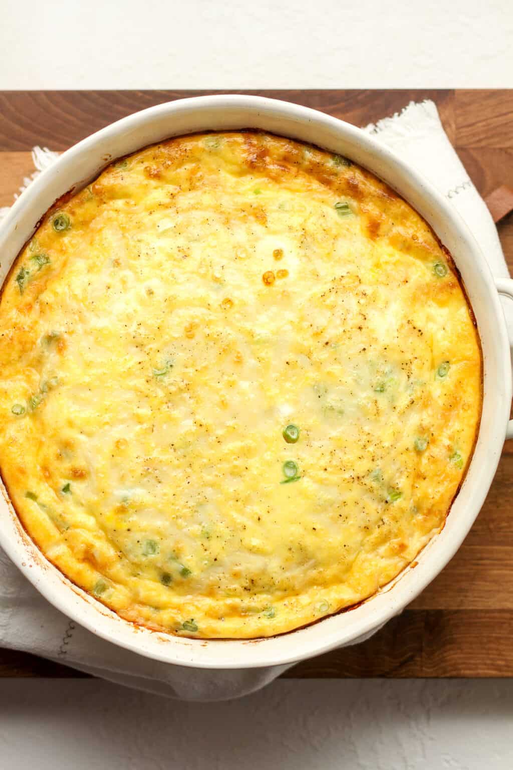 The BEST Crustless Ham And Cheese Quiche - SueBee Homemaker