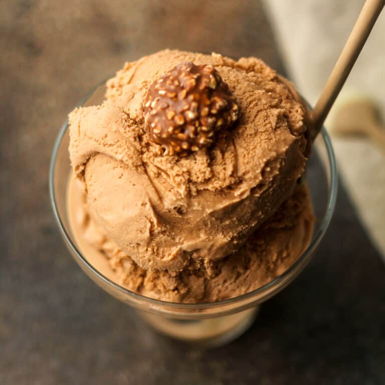 Nutella Ice Cream - SueBee Homemaker