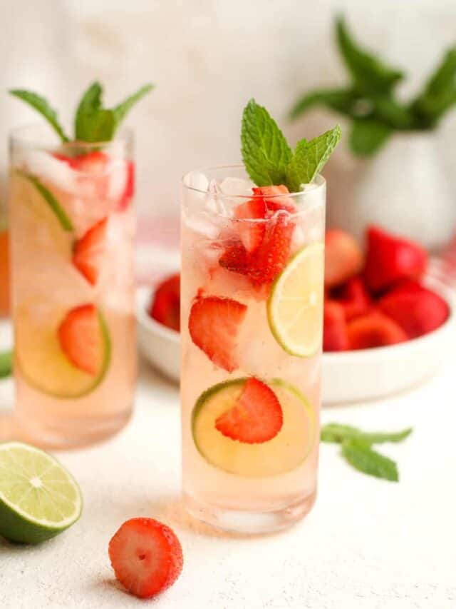 Strawberry Mojito Mocktails Story