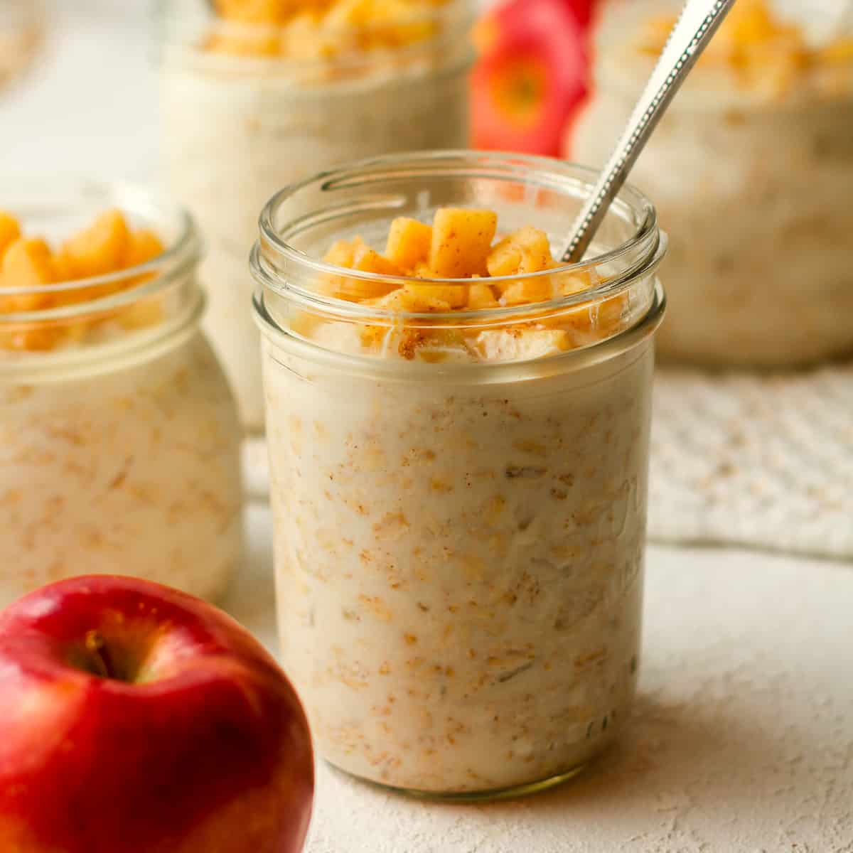 Peanut Butter and Jelly Overnight Oats - SueBee Homemaker