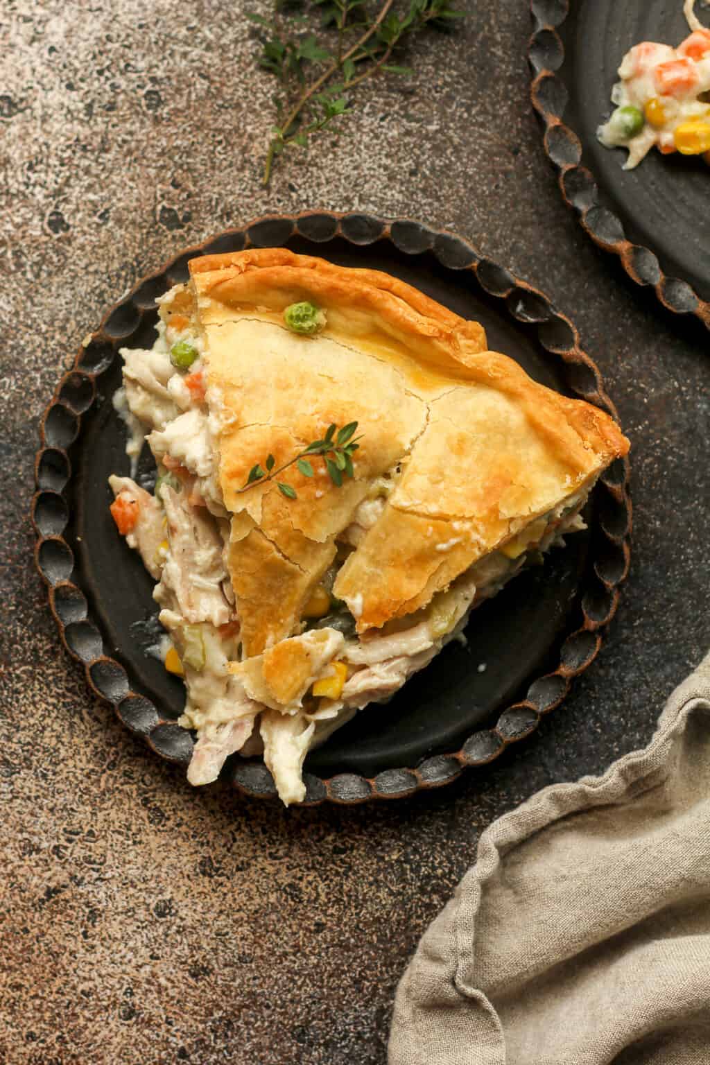 Double Crust Chicken Pot Pie Suebee Homemaker 4586