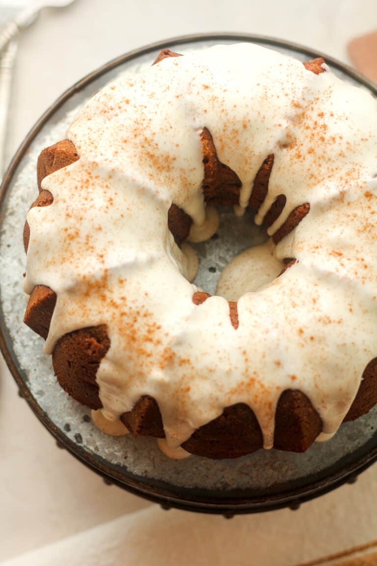 Apple Banana Bundt Cake SueBee Homemaker
