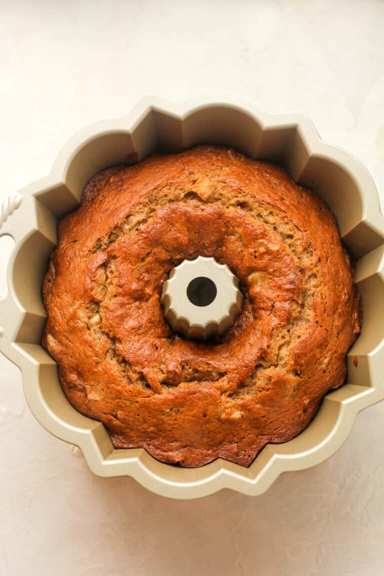 Apple Banana Bundt Cake SueBee Homemaker