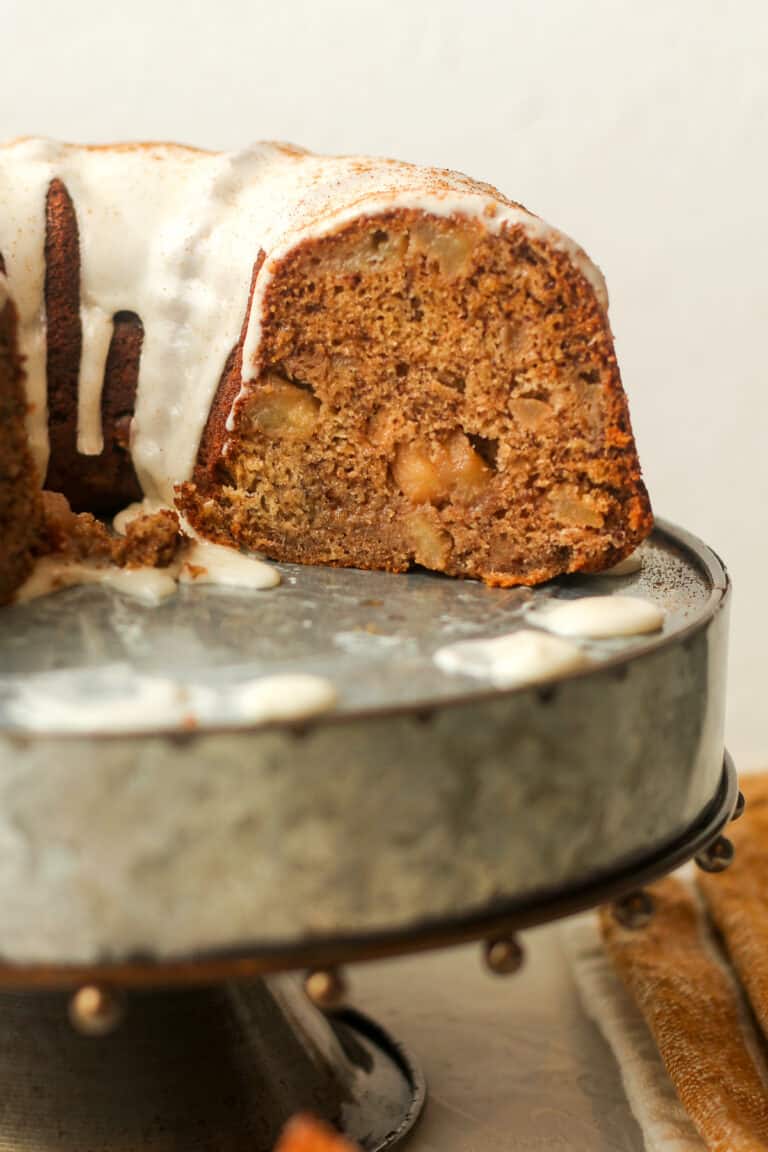 Apple Banana Bundt Cake SueBee Homemaker
