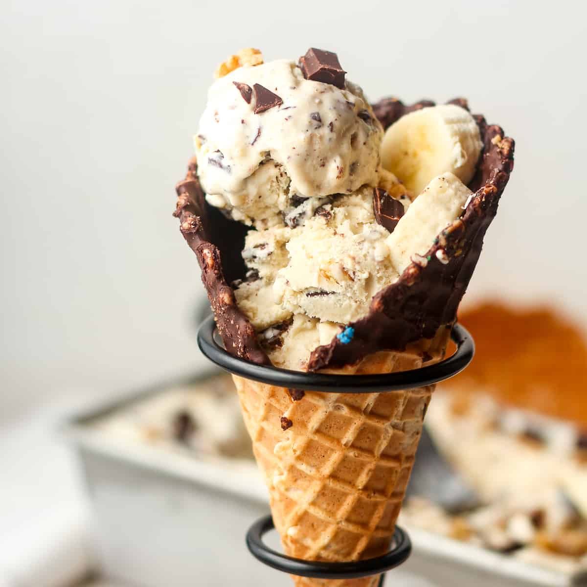 CHUNKY MONKEY ICE CREAM - Butter with a Side of Bread