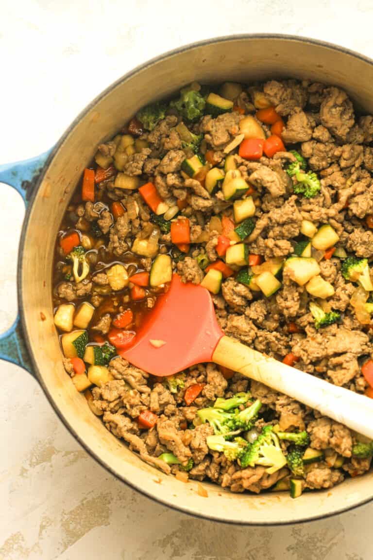 Teriyaki Turkey Rice Bowls - SueBee Homemaker