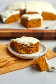 Best Pumpkin Cake with Cream Cheese Frosting - SueBee Homemaker