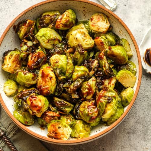 Teriyaki Brussels Sprouts - SueBee Homemaker