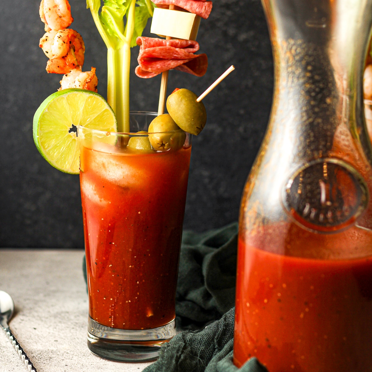 Spicy Bloody Mary Recipe - SueBee Homemaker