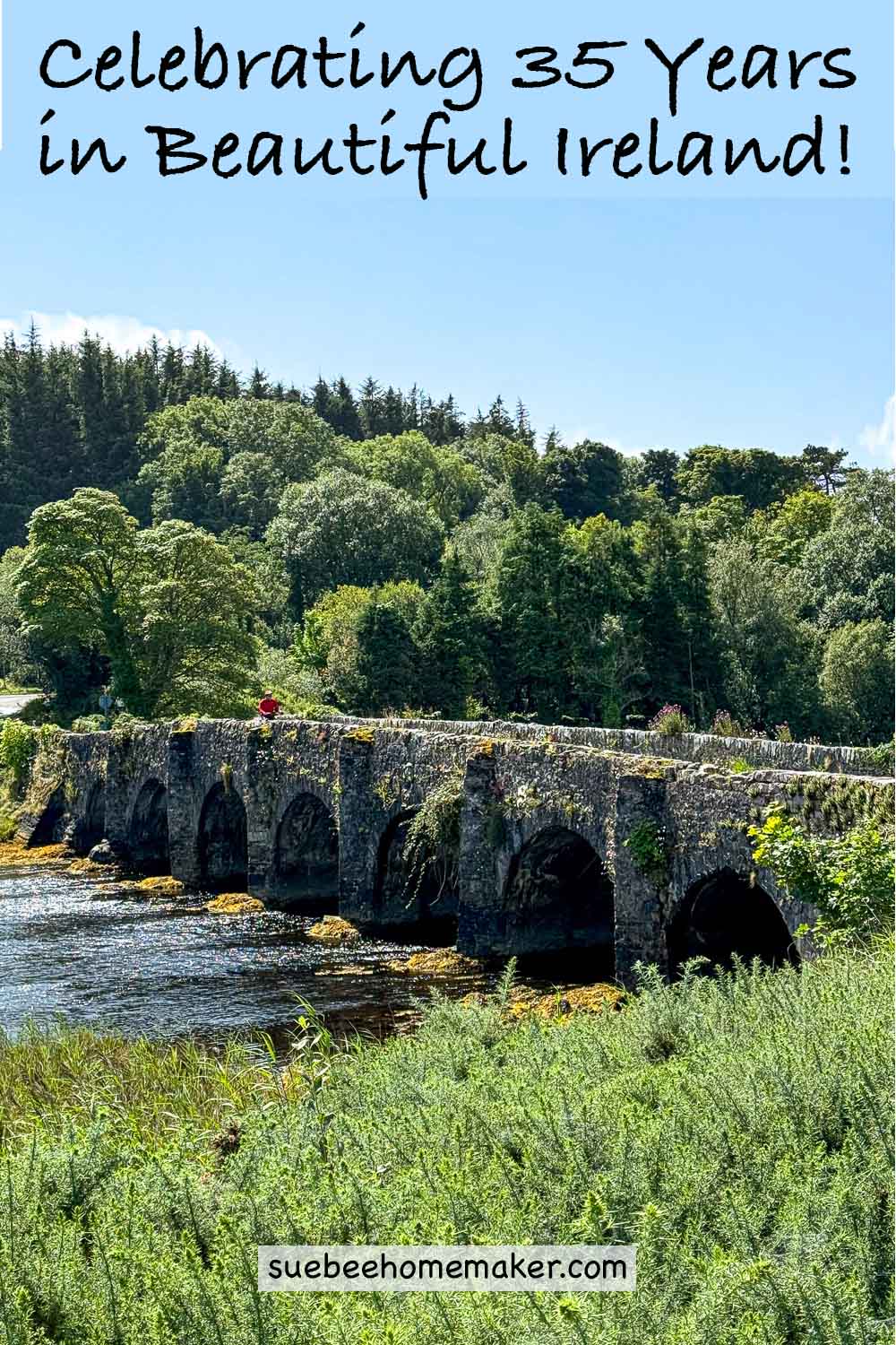 A bridge outside Westport along the Greenway in Ireland.