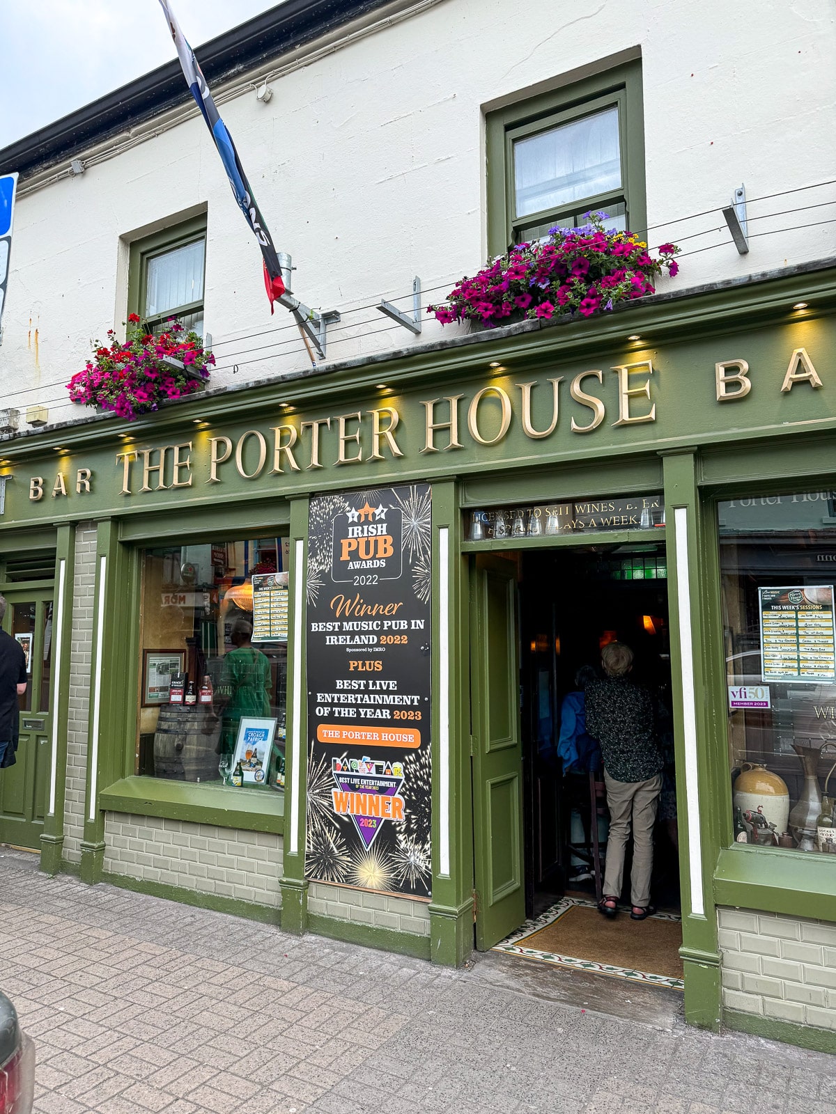 The Porterhouse Pub in Westport.