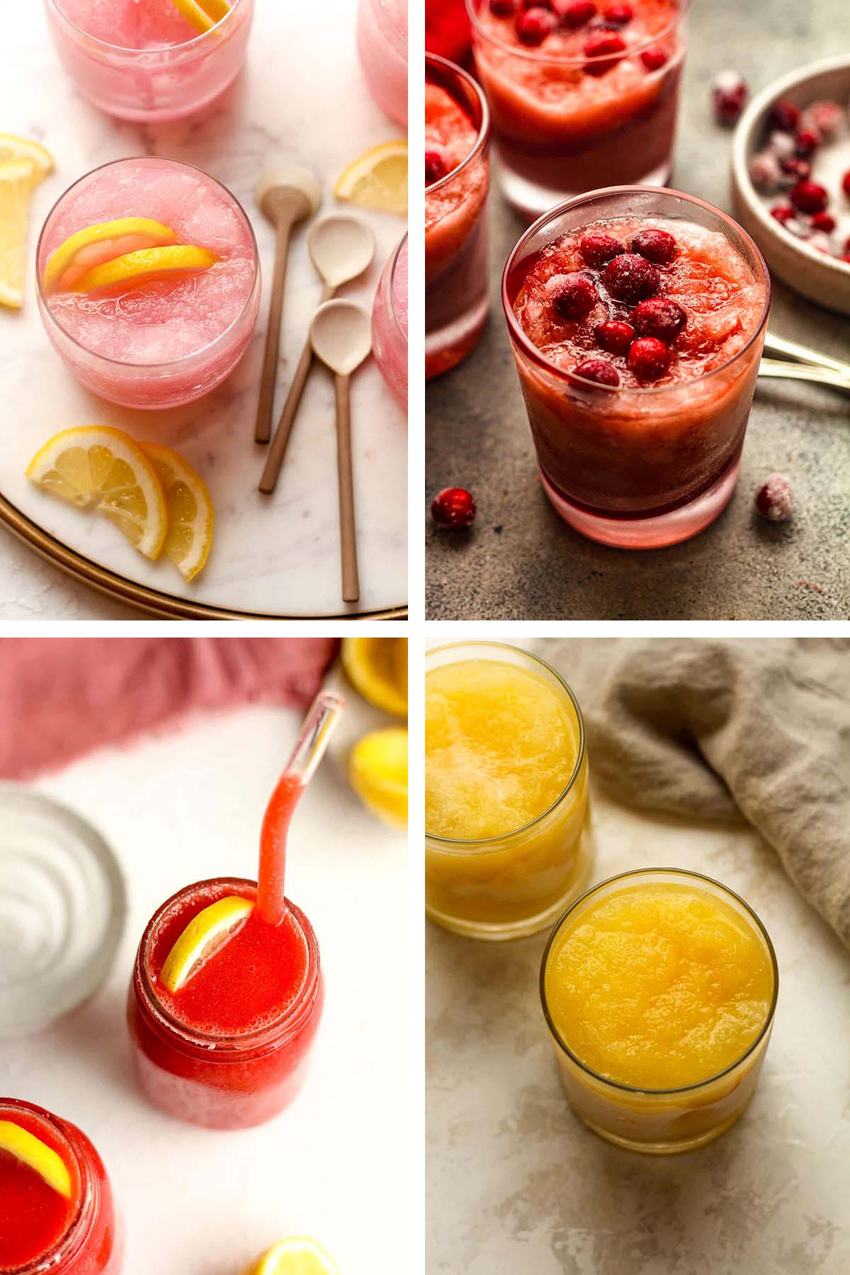 Four vodka slush recipes for enjoying.