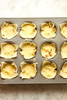Hand-Held Mini Quiche in Puff Pastry - SueBee Homemaker