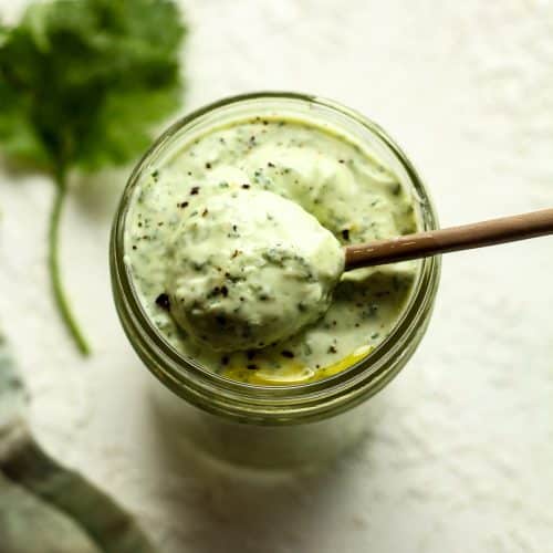 Creamy Cilantro Lime Dressing Recipe
