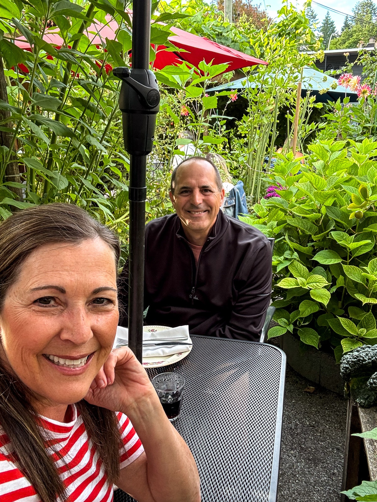 Sue and Mike at Orto in Vancouver.