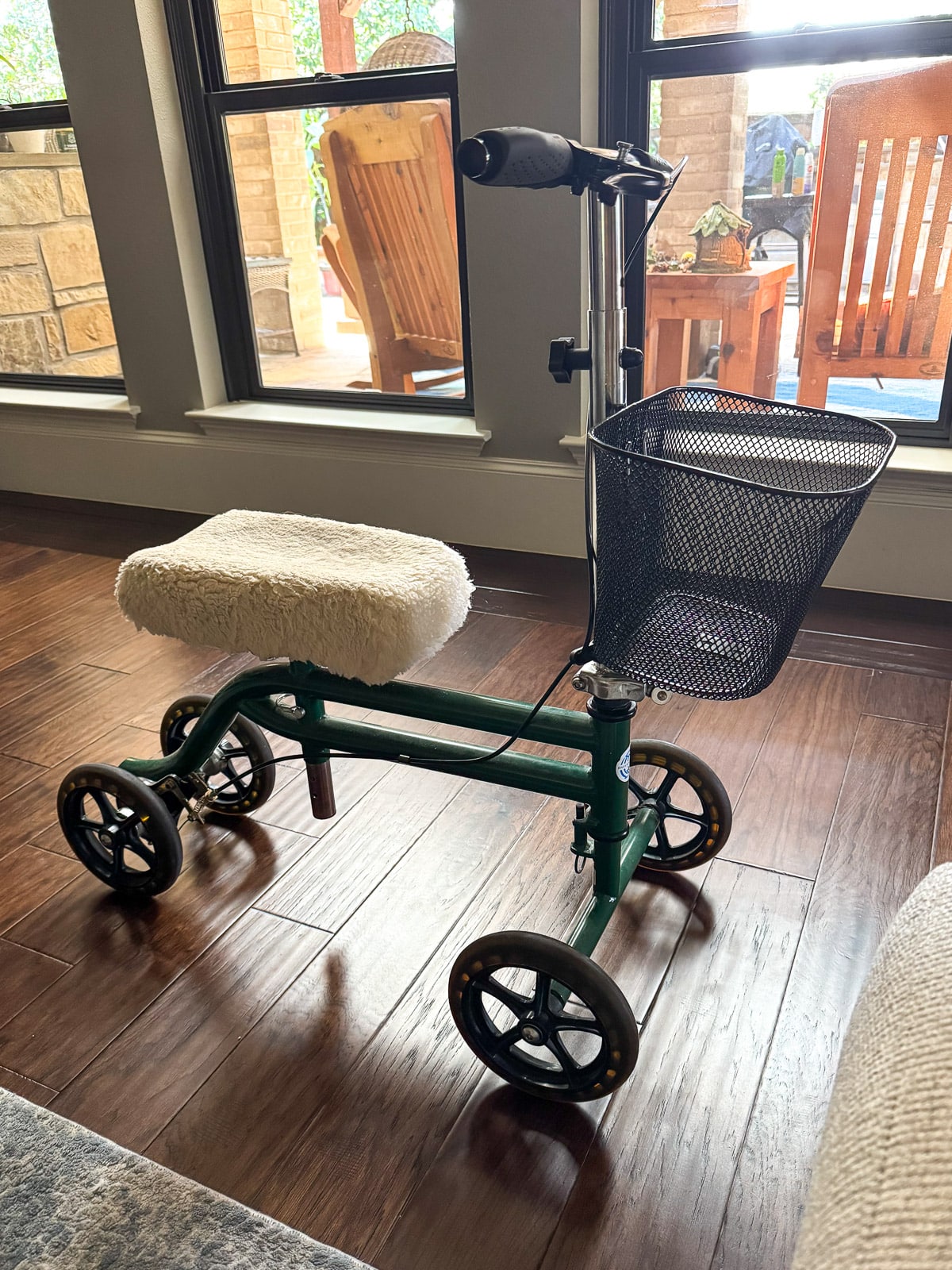 My indoor knee scooter.
